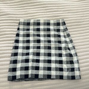 Plaid theory skirt